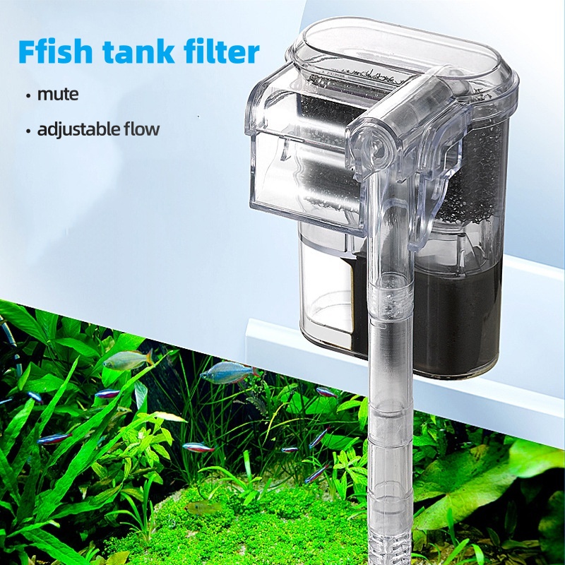Planted Aquarium Cleaning - Mini filtre USB suspendu pour aquariums