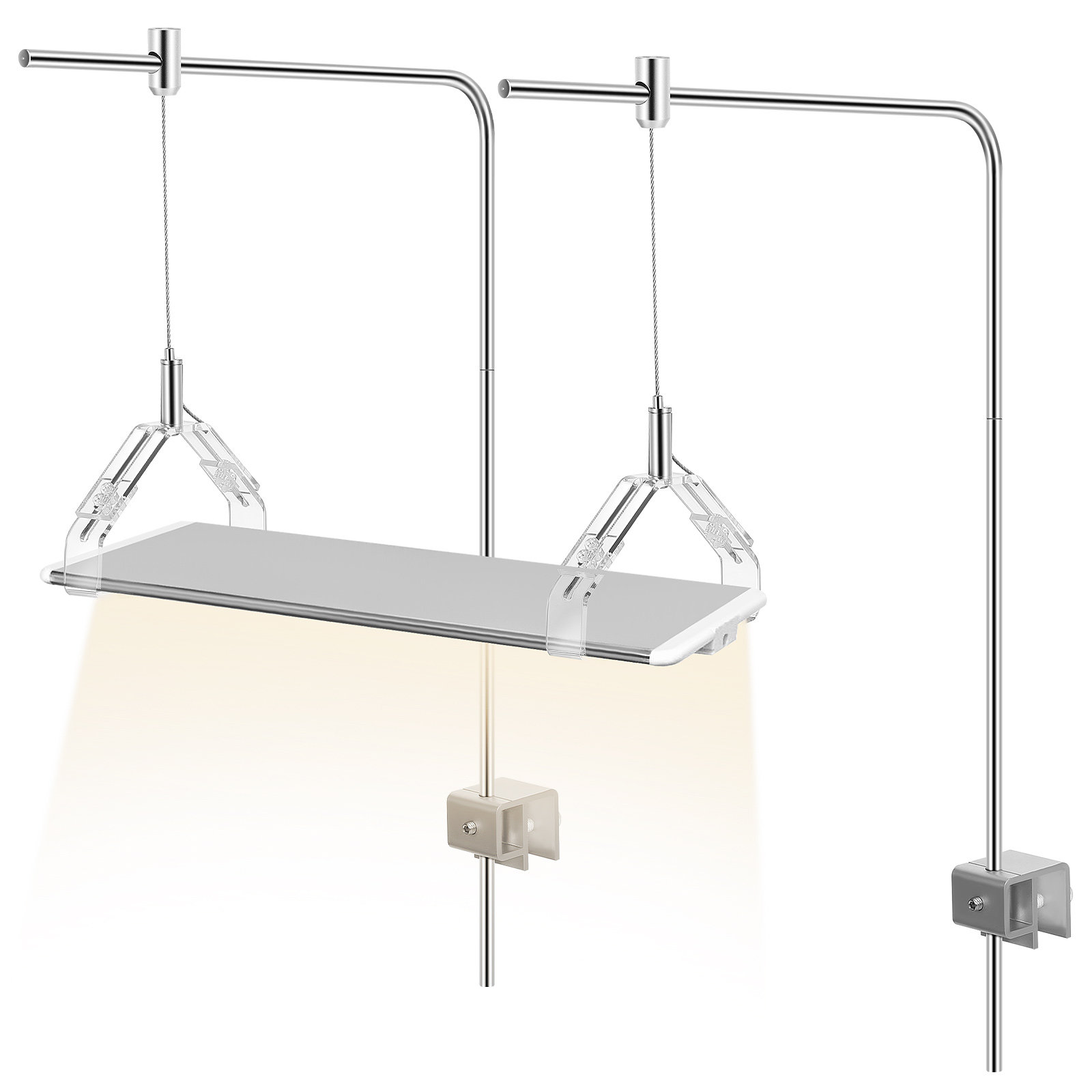 Aquarium Plant Holder - Support de lampe d'aquarium en alliage