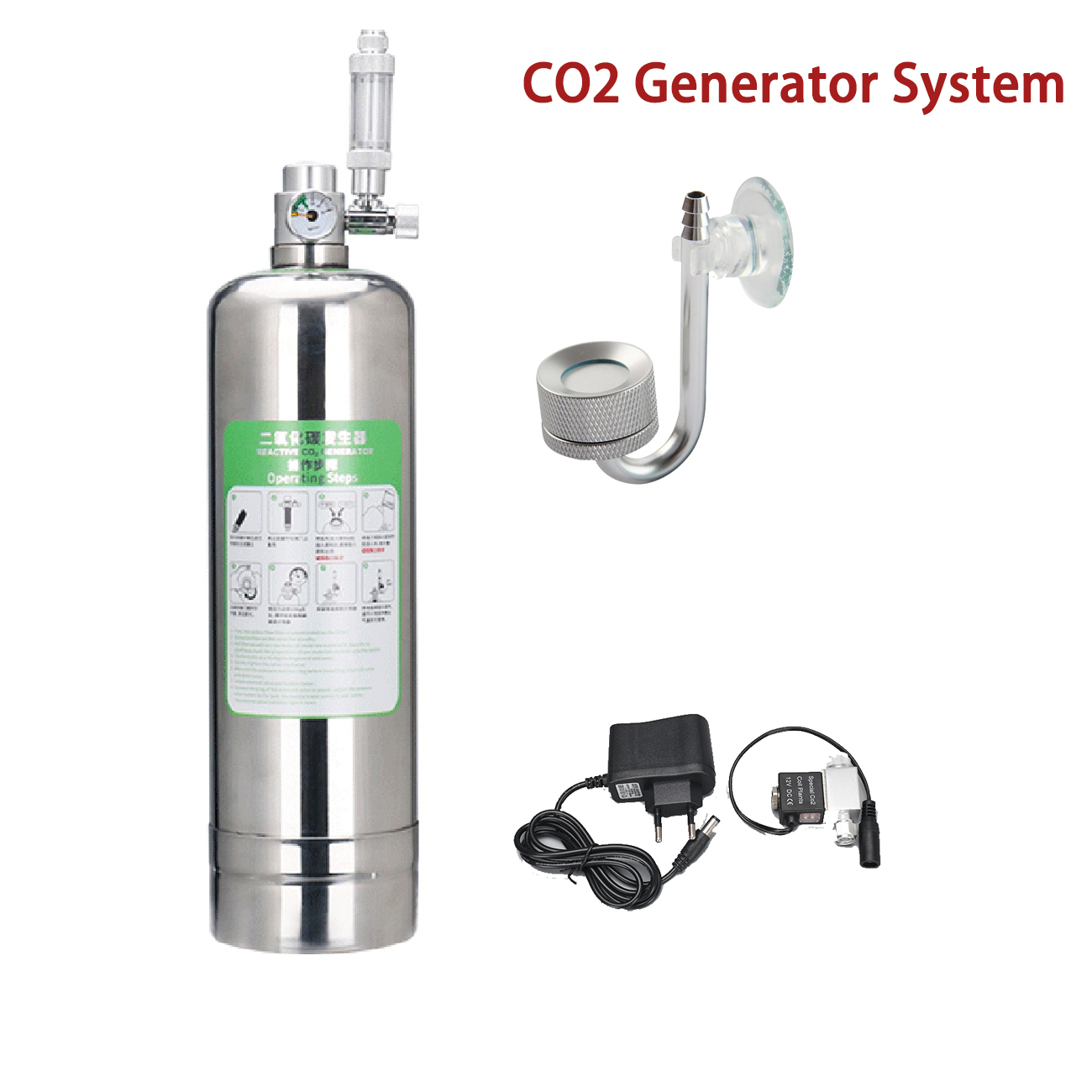 Aquarium Liquid Carbon - Kit de système de générateur de