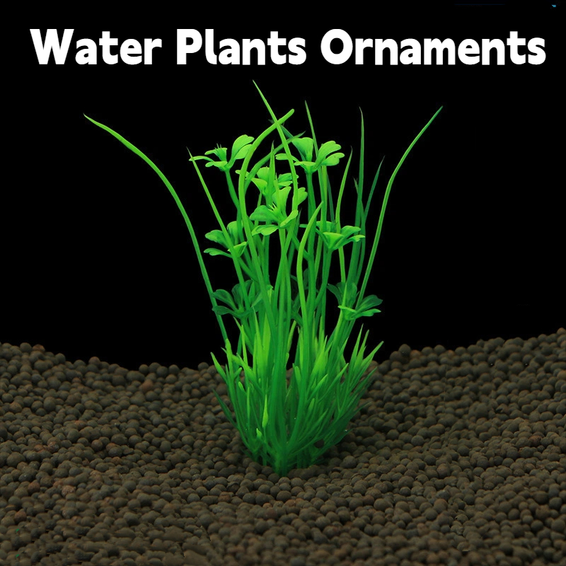 Aquarium Plant Substrate - Plante artificielle sous-marine, ornements aquatiques, Simulation