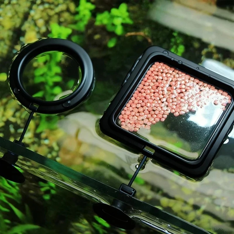 Aquarium Fertilizer - 1/3 pièces Anneau d'alimentation pour poissons