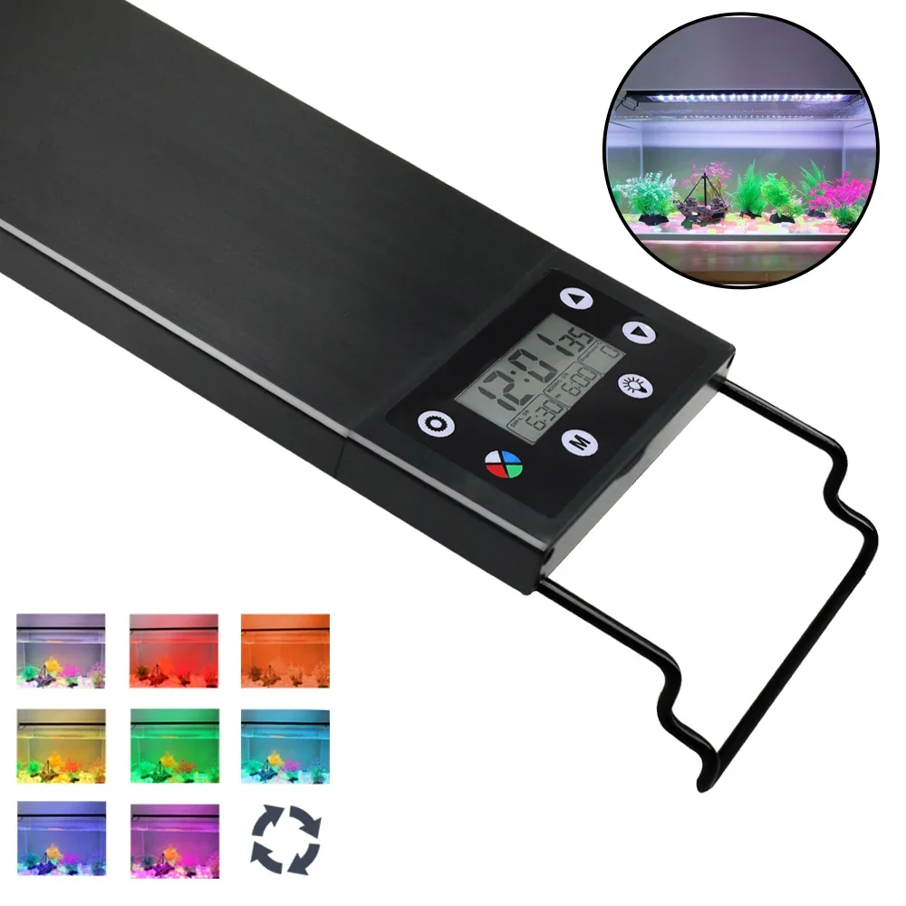 Aquarium Plant Light - Lumière LED d'aquarium étanche IP68, éclairage