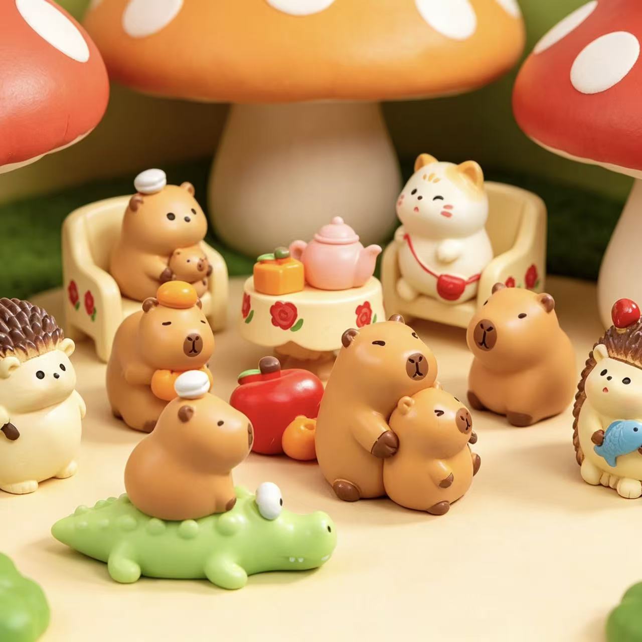 Plant Aquarium Pot - Mini figurines en résine pour micro-paysages,