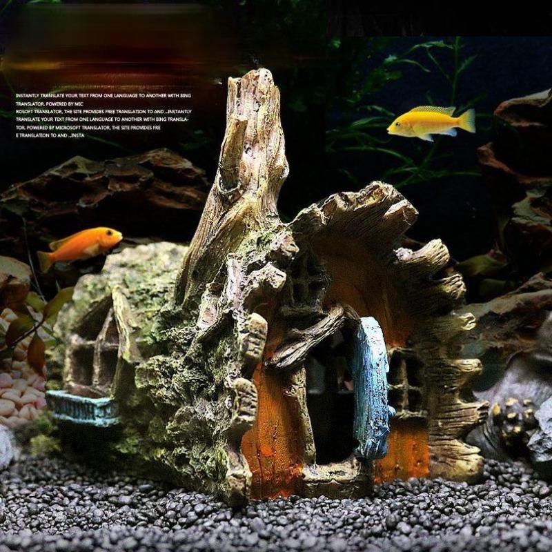 Aquarium Driftwood - Ornements créatifs pour Aquarium, décoration Vintage