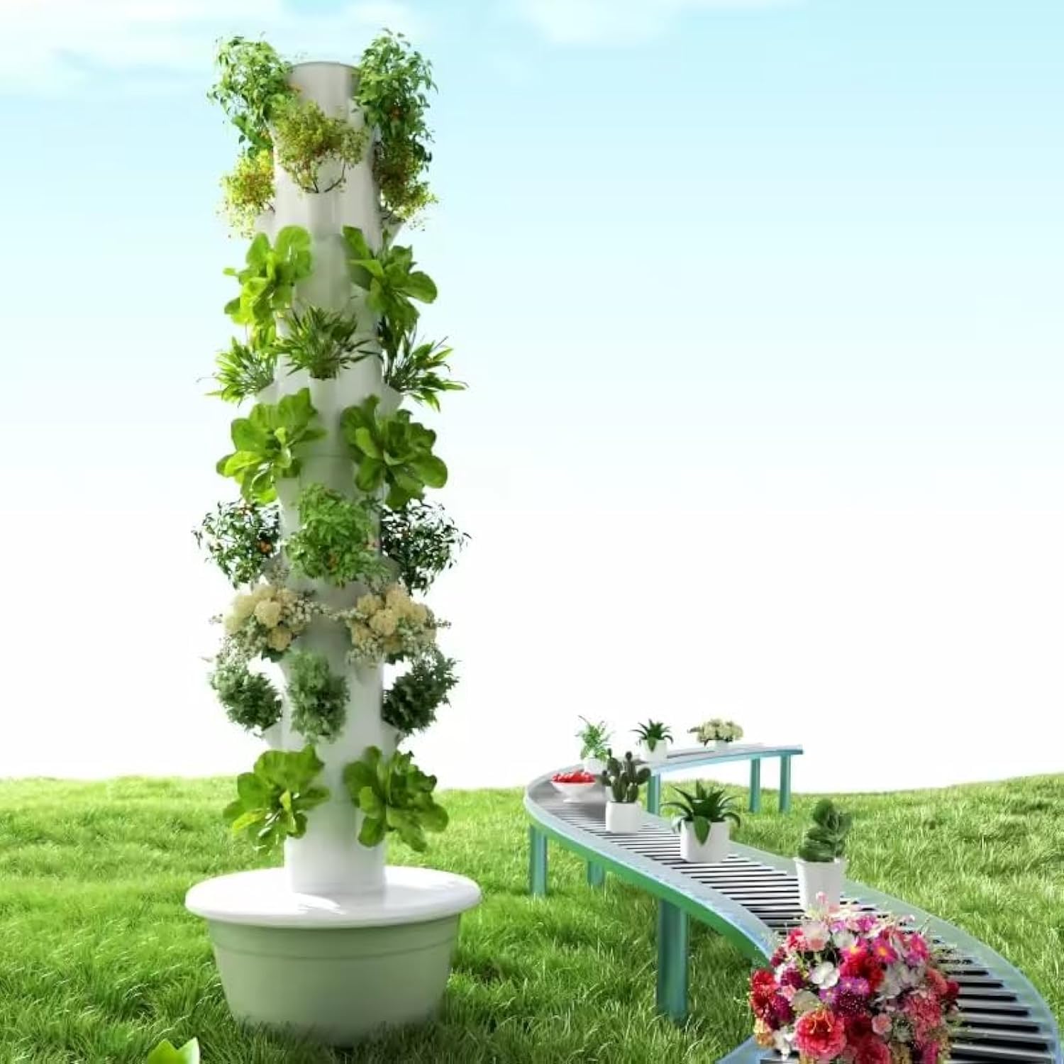 Planted Tank - Tour de culture hydroponique verticale, tour