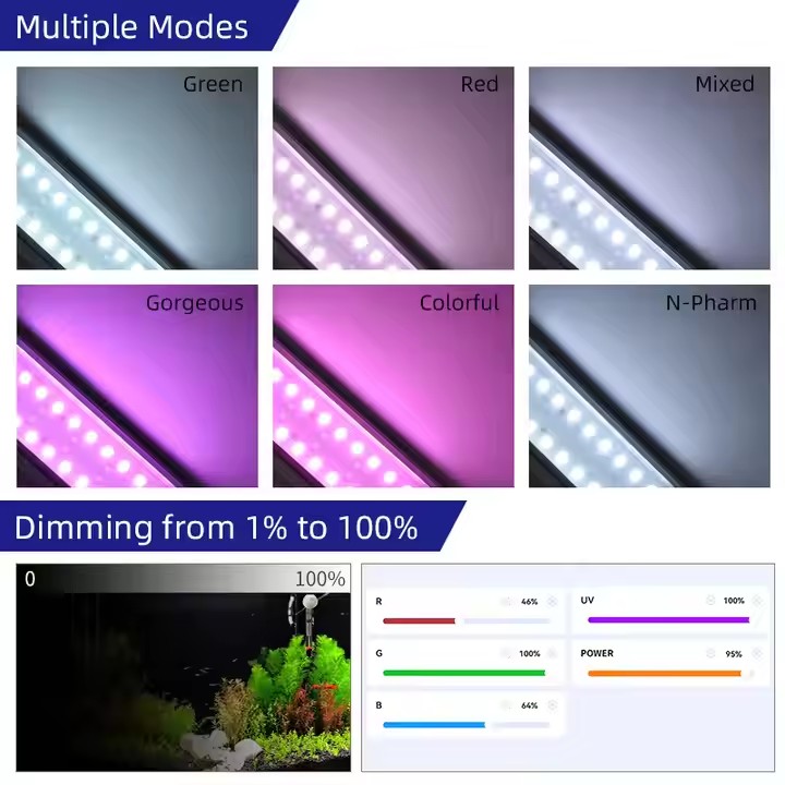 Lampes d'aquarium WEEK AQUA S  - Live Plant Aquarium avis et prix
