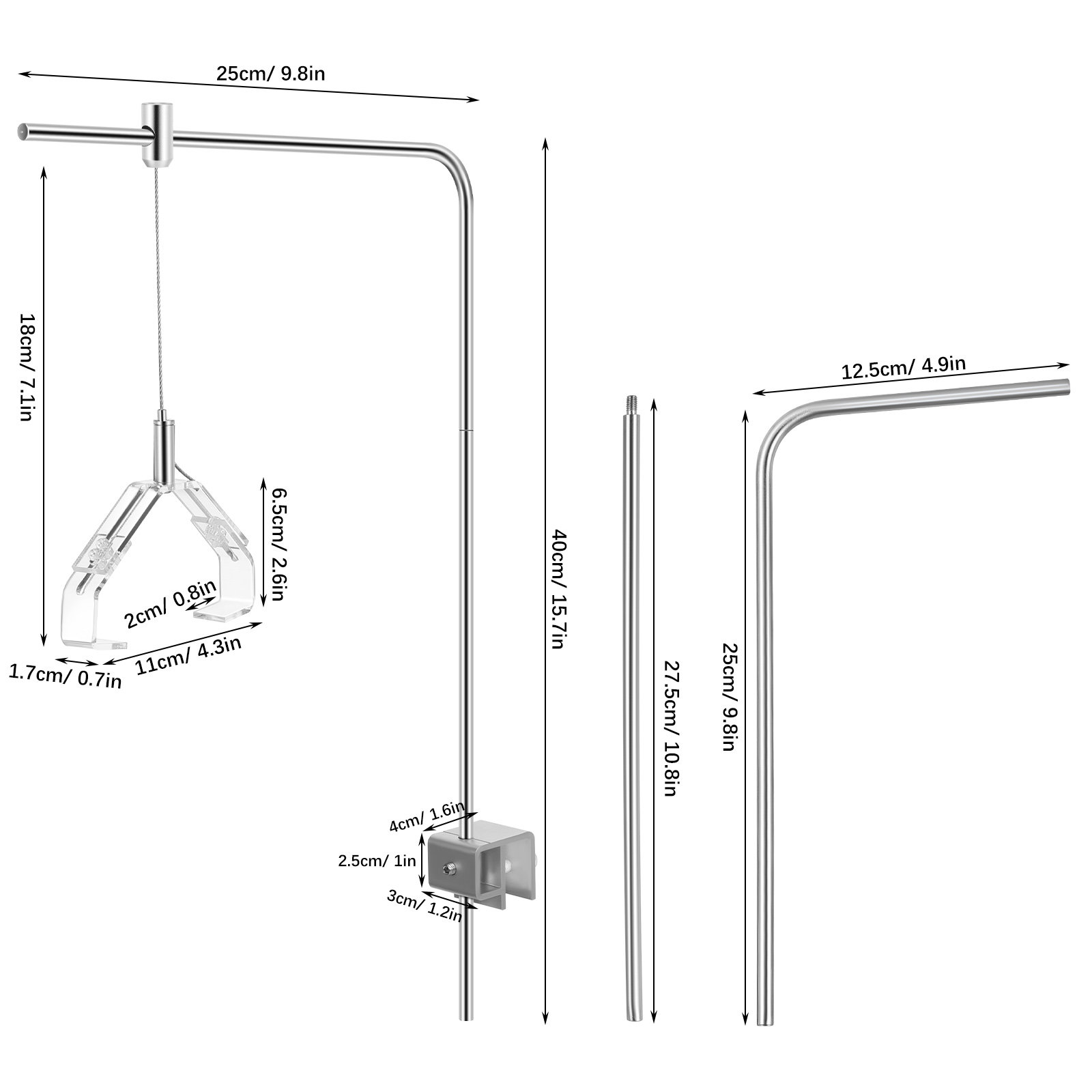 Support de lampe d'aquarium en - Aquarium Plant Holder avis et prix