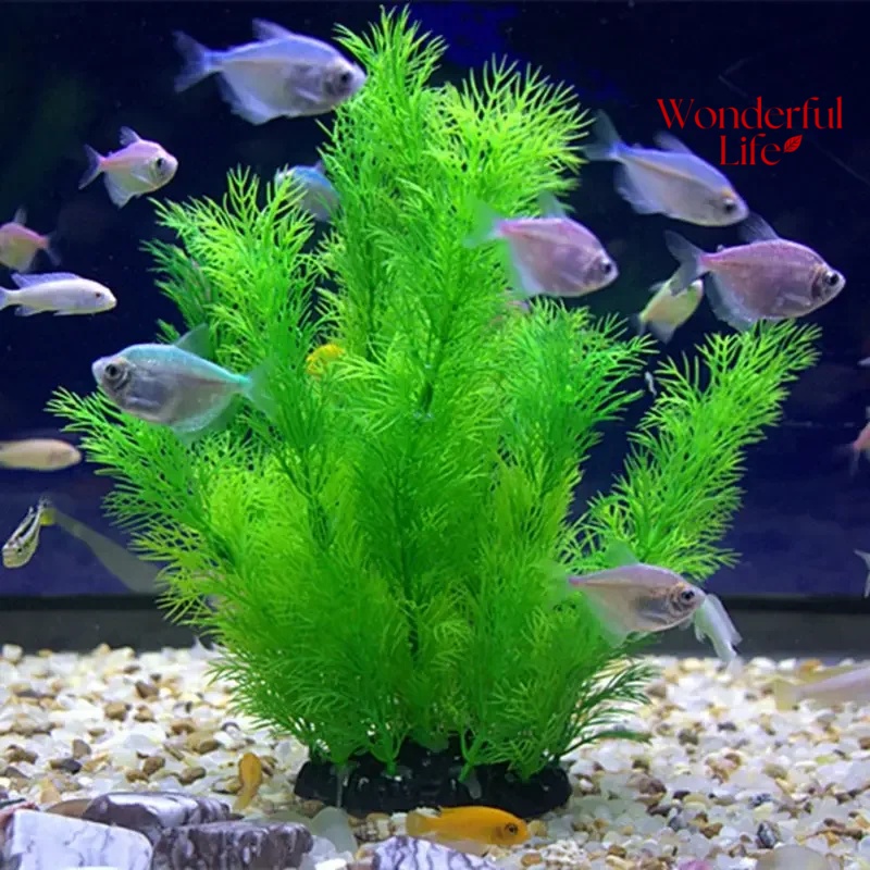 Plantes en plastique aquatique - Aquarium Plant Substrate avis et prix