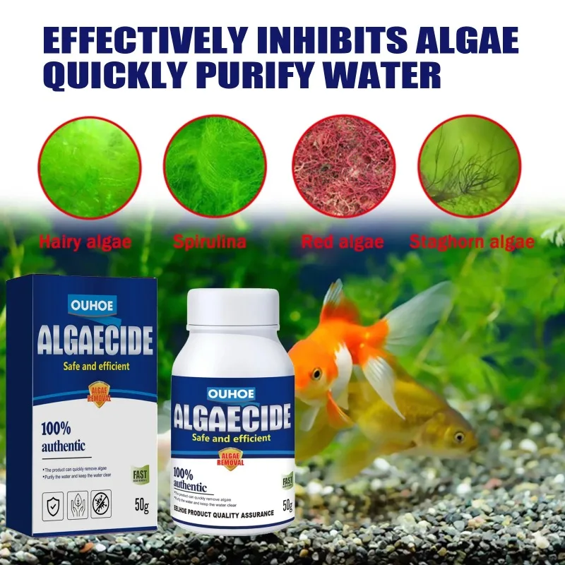 Algicide haute efficacité 50g  - Aquarium Moss avis et prix