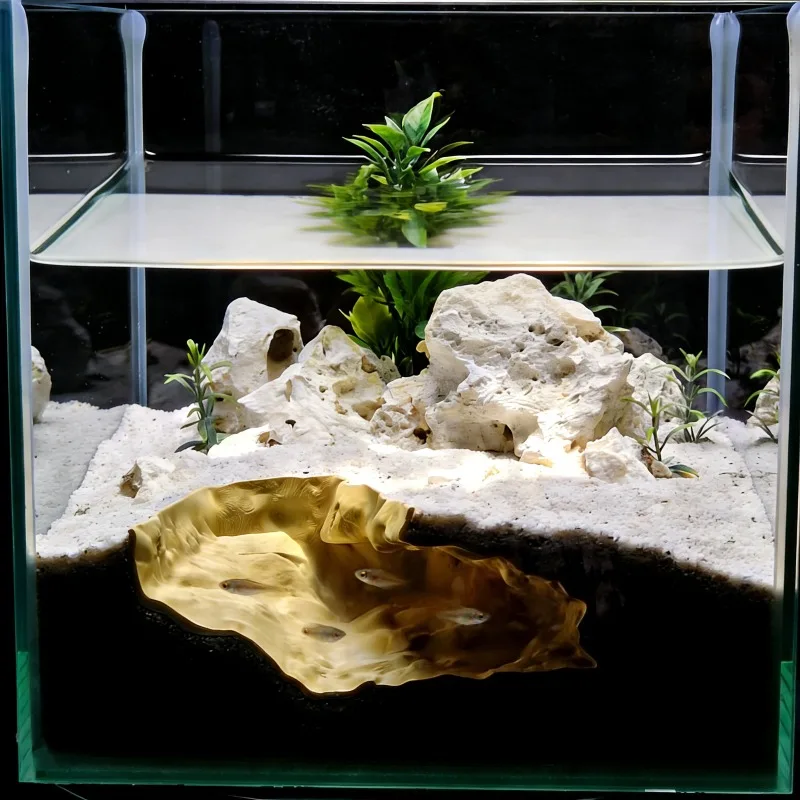 Cache pour animaux de compagni - Aquarium Driftwood avis et prix