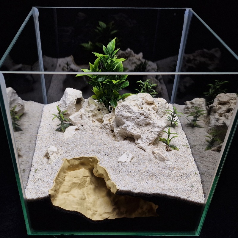 Cache pour animaux de compagni - Aquarium Driftwood avis et prix