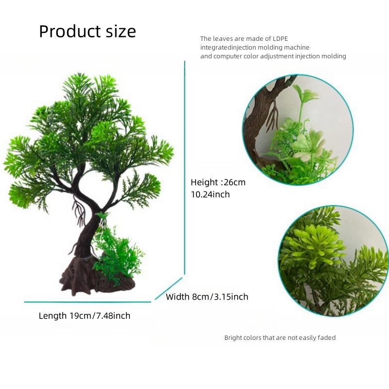 Plantes artificielles pour aqu - Live Plant Aquarium avis et prix