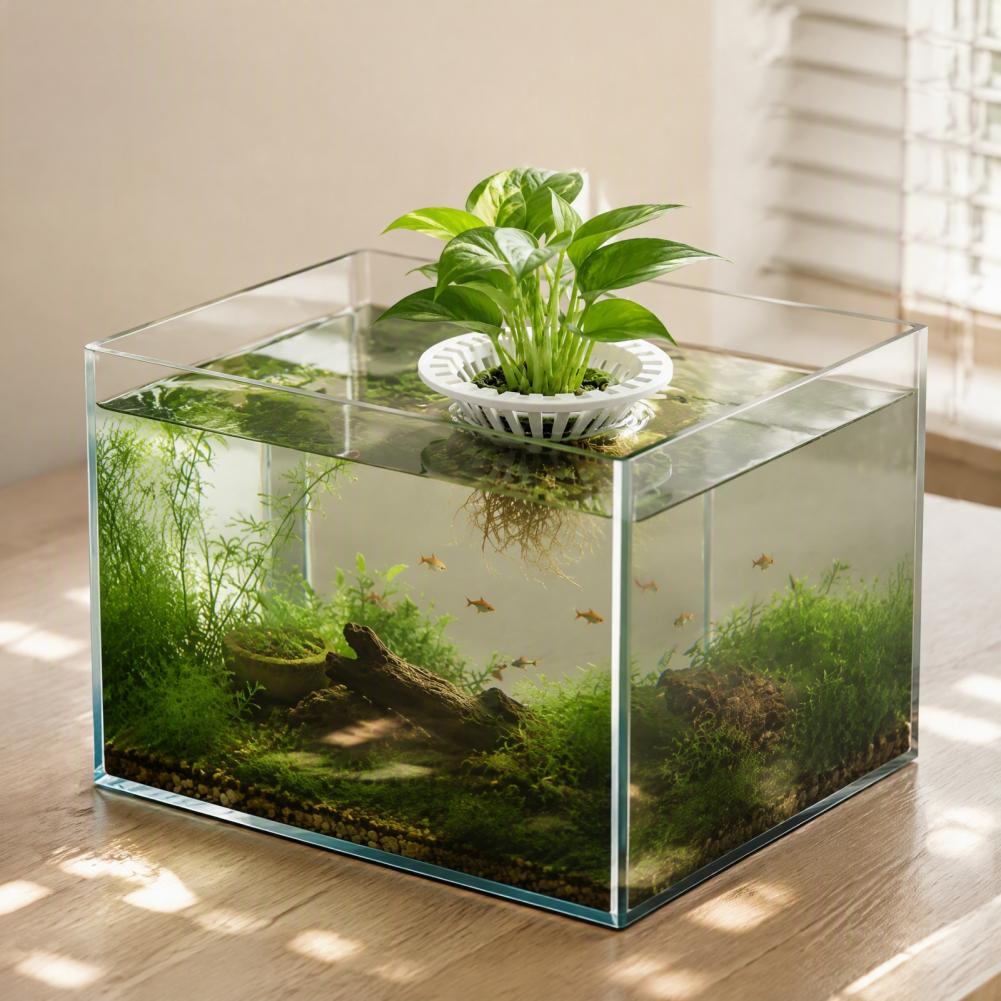 Pot hydroponique pour aquarium - Aquarium Plant Holder avis et prix