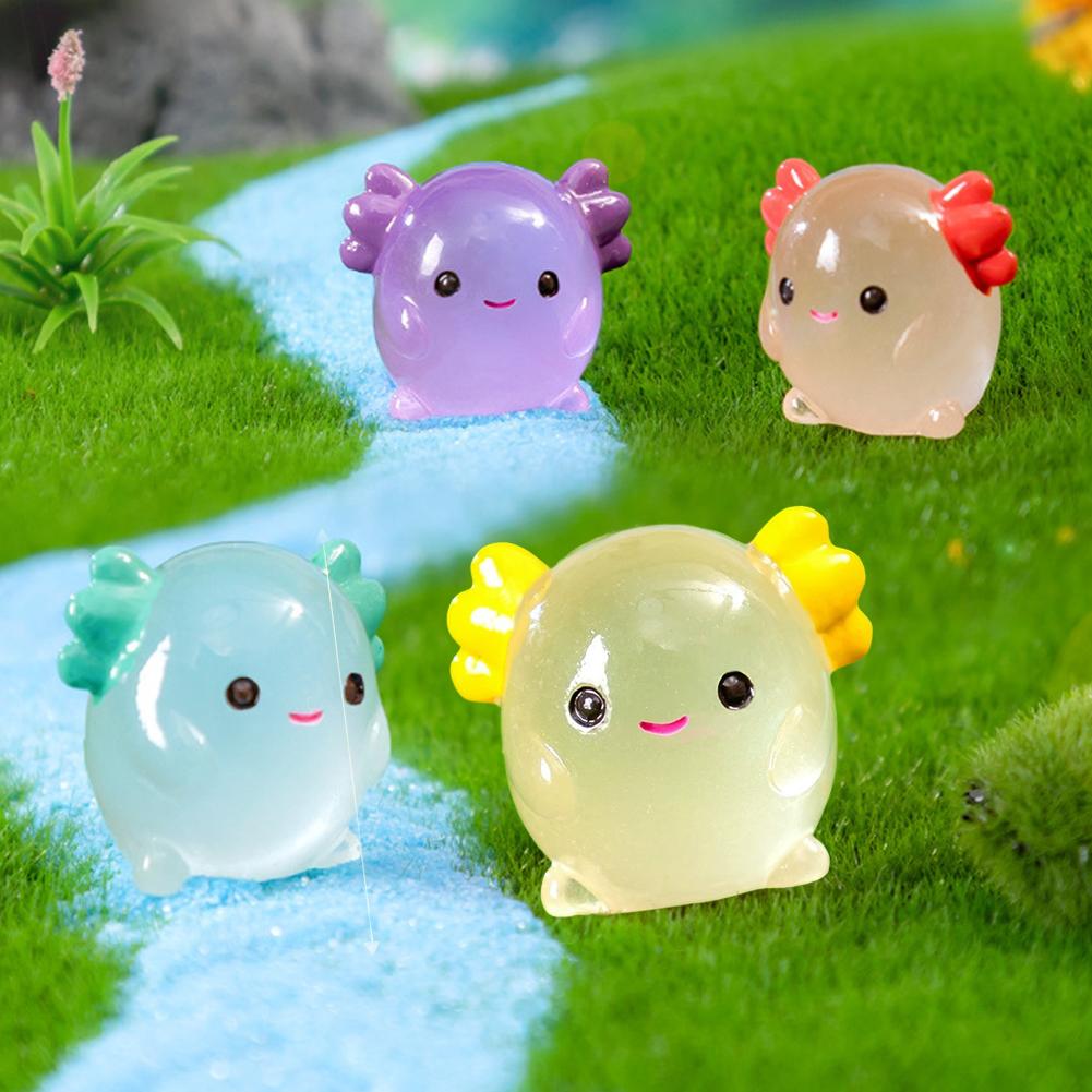 Miniatures d'axolotl lumineuse - Aquarium Moss avis et prix