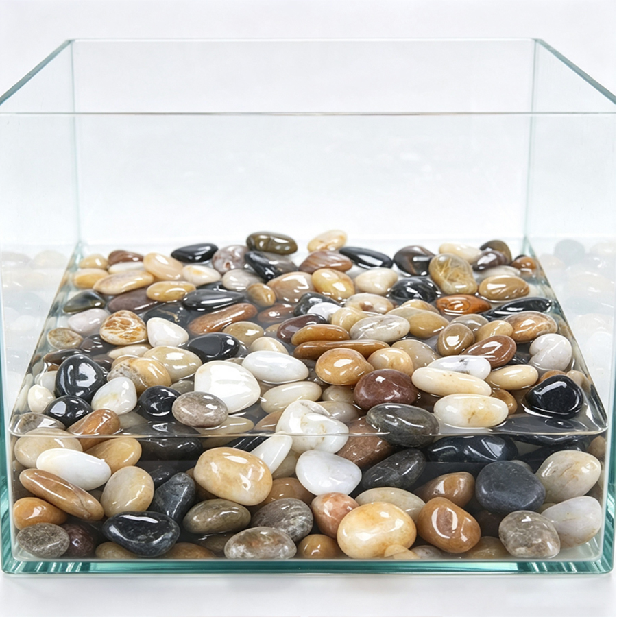 Galets de rivière lisses de 30 - Plant Aquarium Pot avis et prix