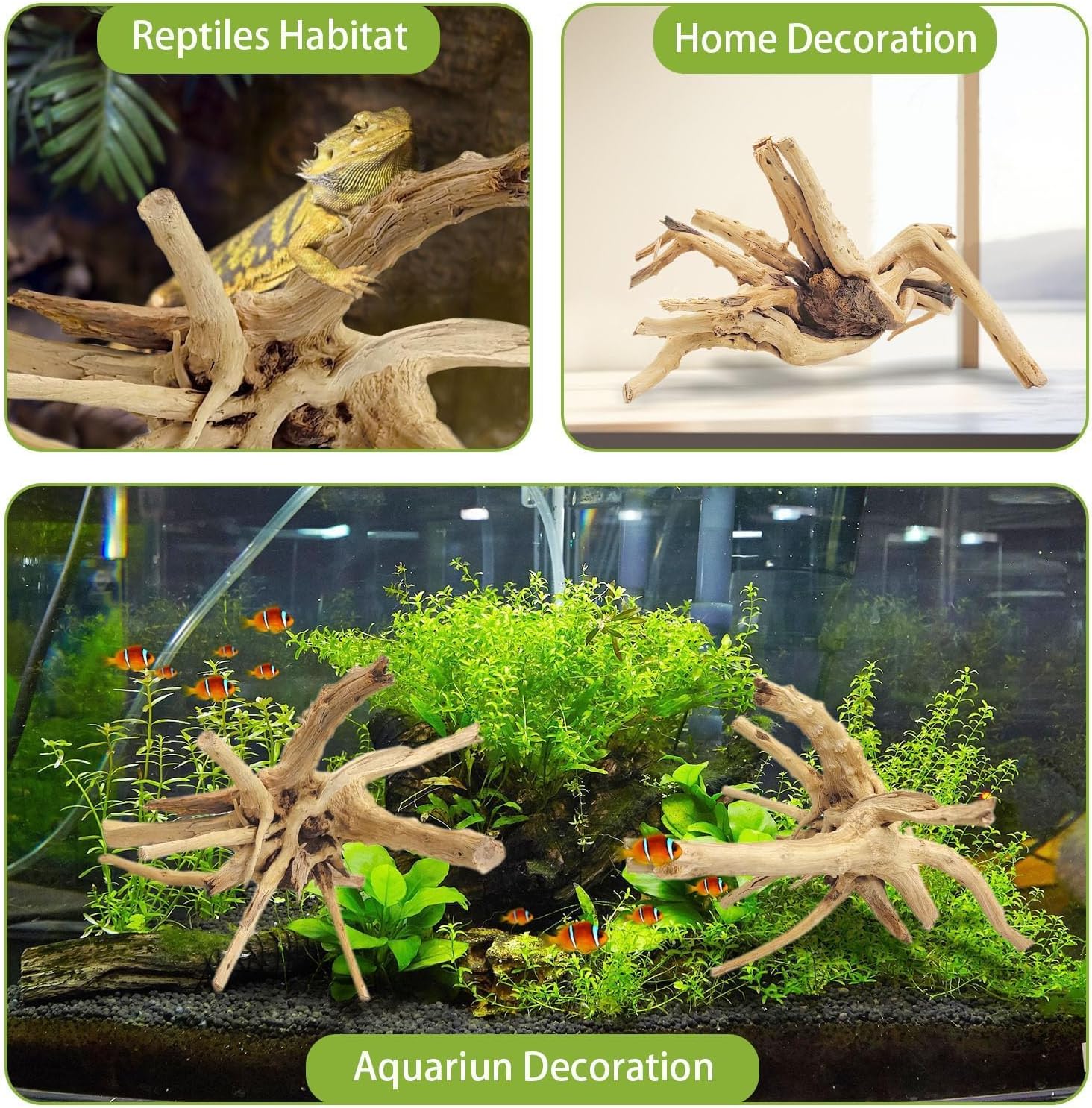 1 pièce 20-25CM Bois flotté na - Aquarium Driftwood avis et prix