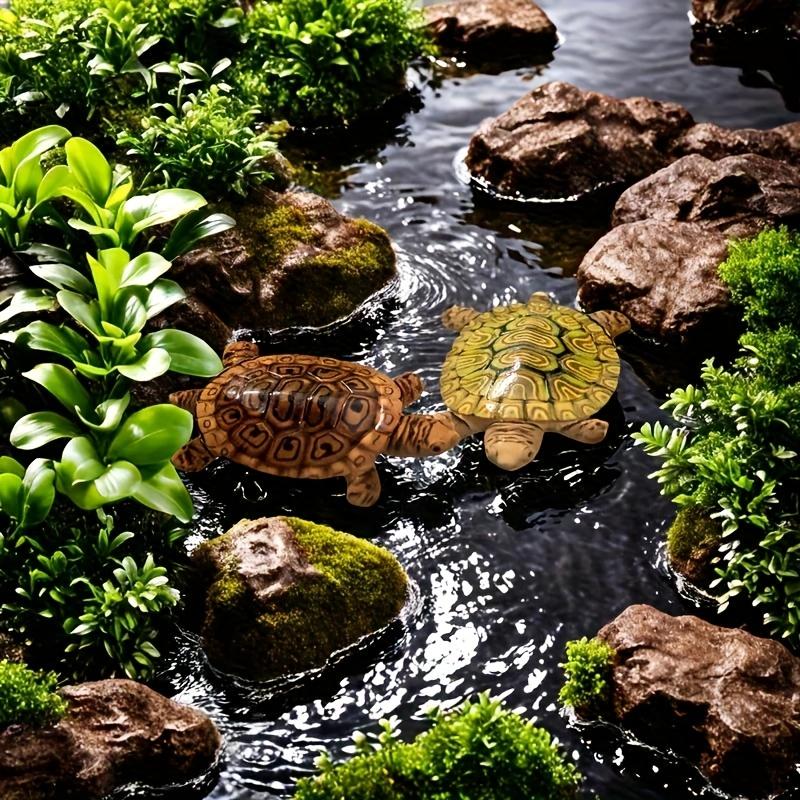 6 mini-statues de tortues pour - Aquarium Moss avis et prix