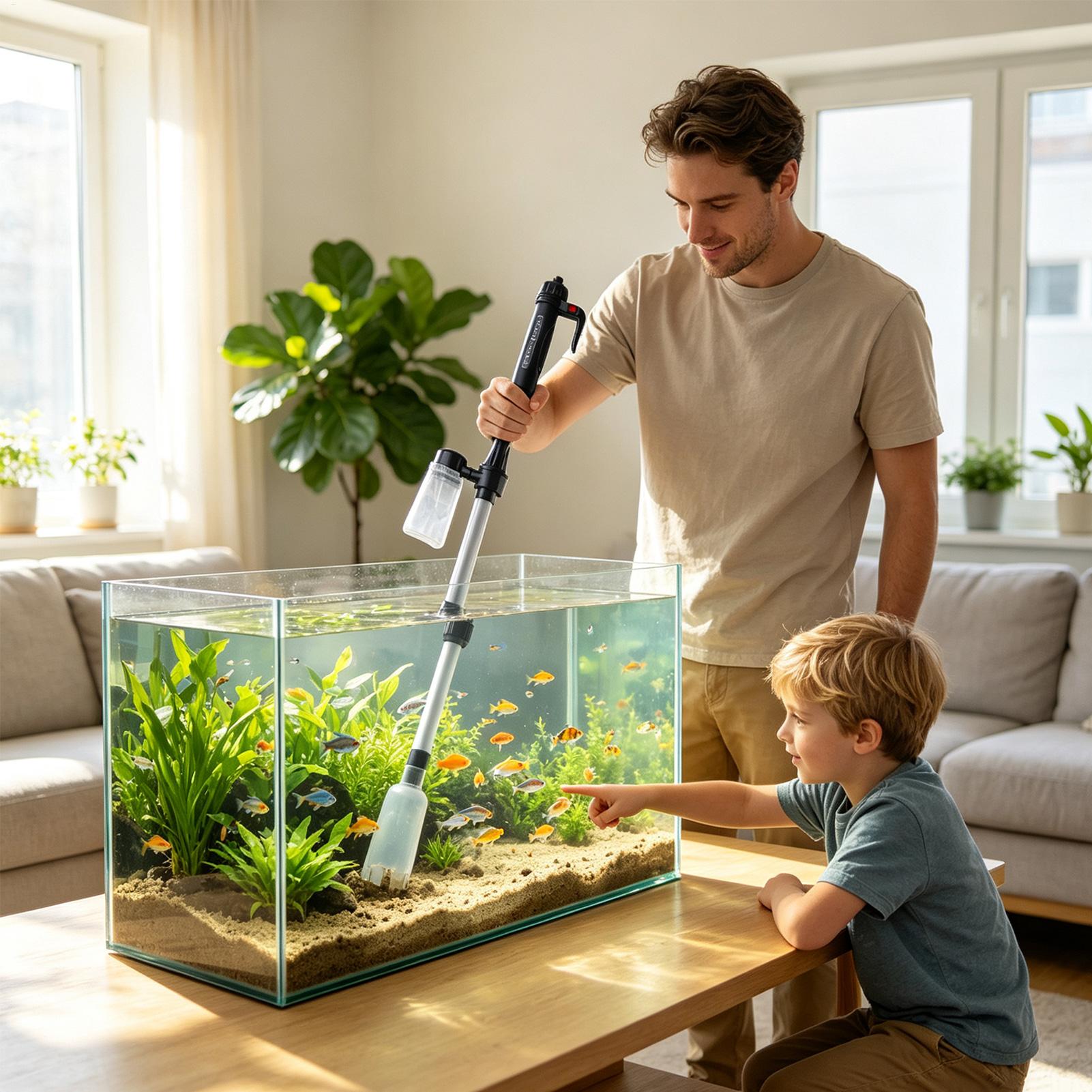 Aspirateur de gravier pour aqu - Planted Aquarium Cleaning avis et prix
