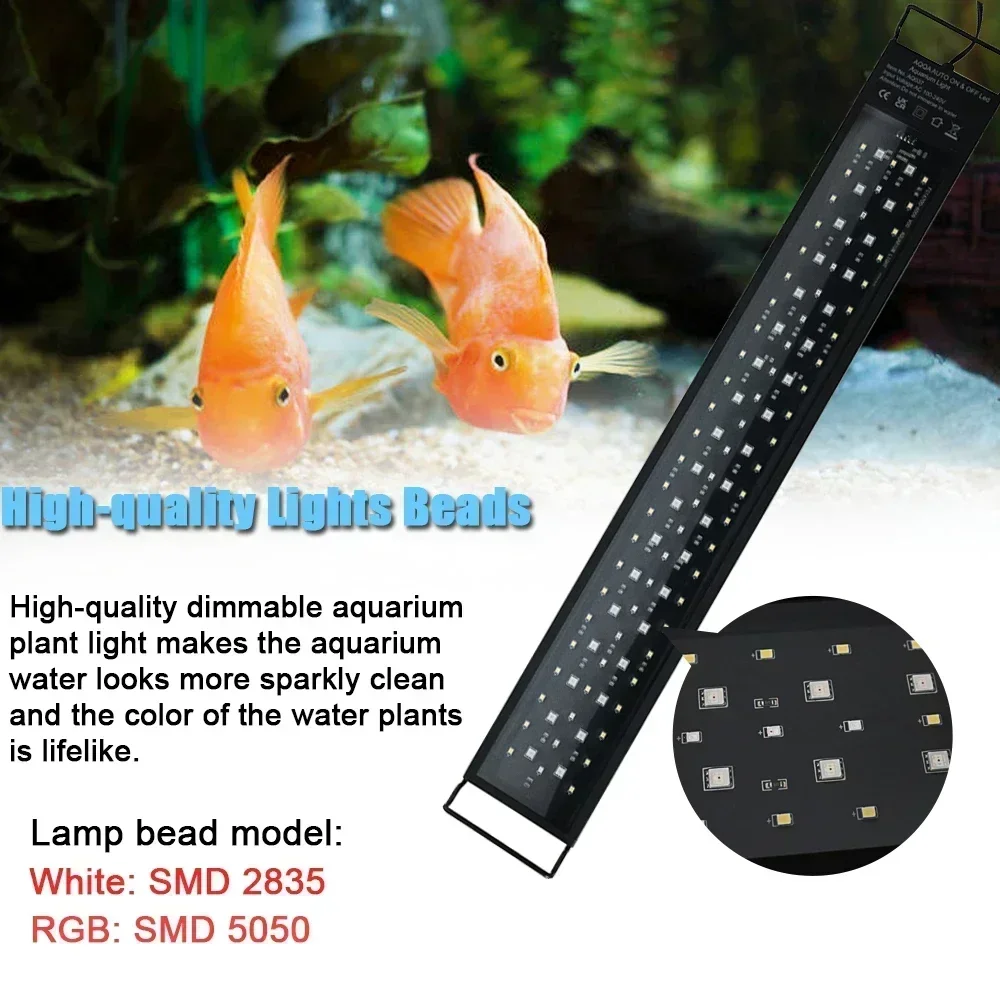 Lumière LED d'aquarium étanche - Aquarium Plant Light avis et prix