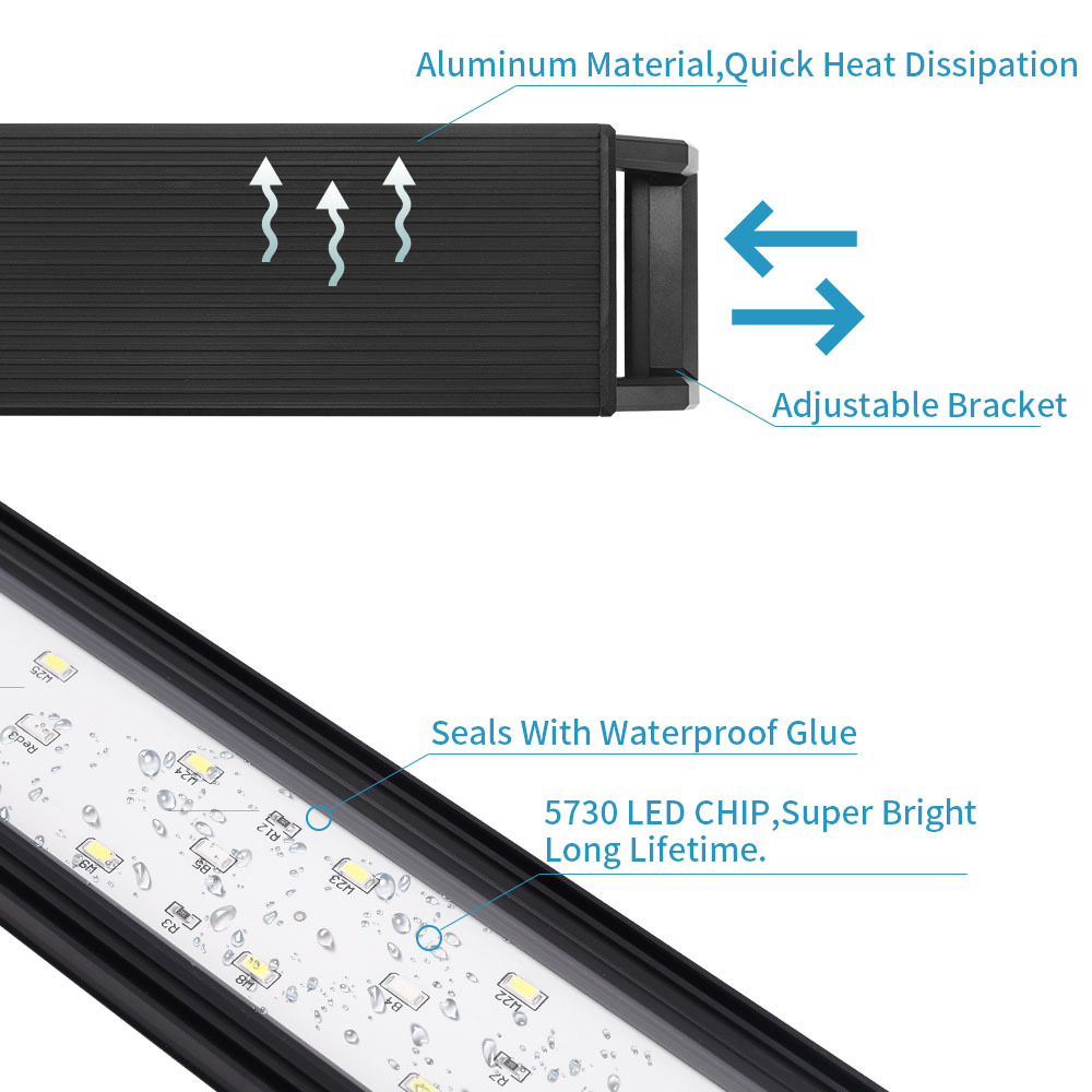 Luminosité réglable de la lumi - Aquarium Plant Light avis et prix