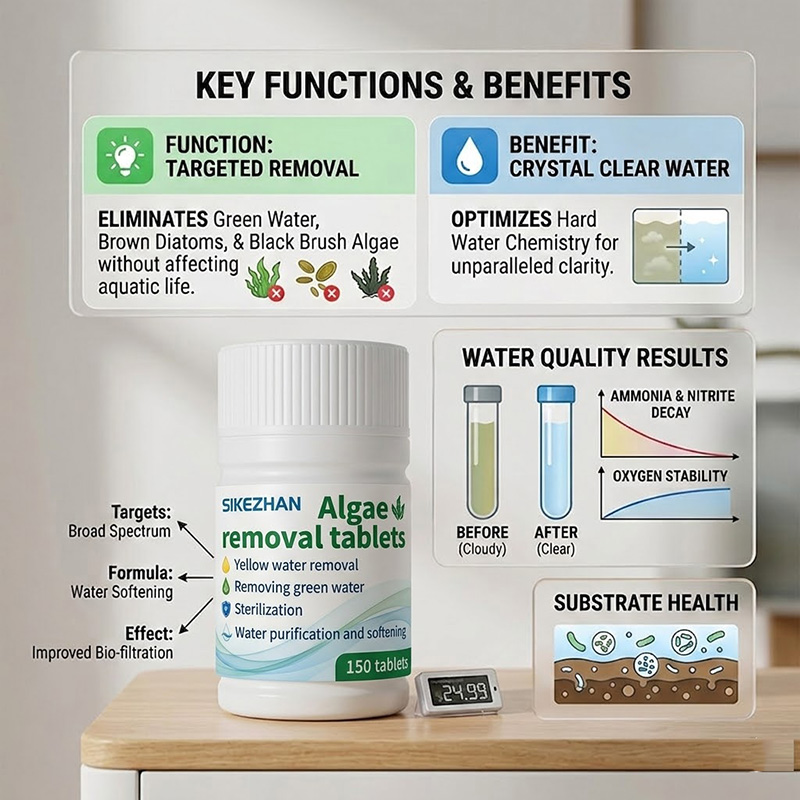 Comprimés rapides anti-algues  - Planted Aquarium Algae Control avis et prix