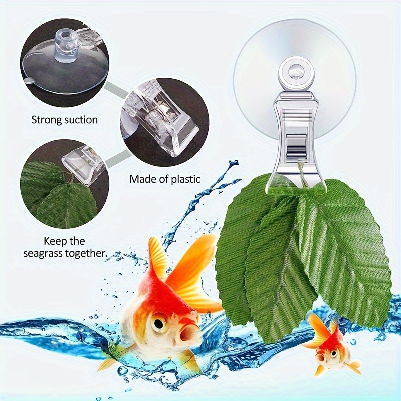 8 pinces à algues pour poisson - Aquarium Plant Holder avis et prix
