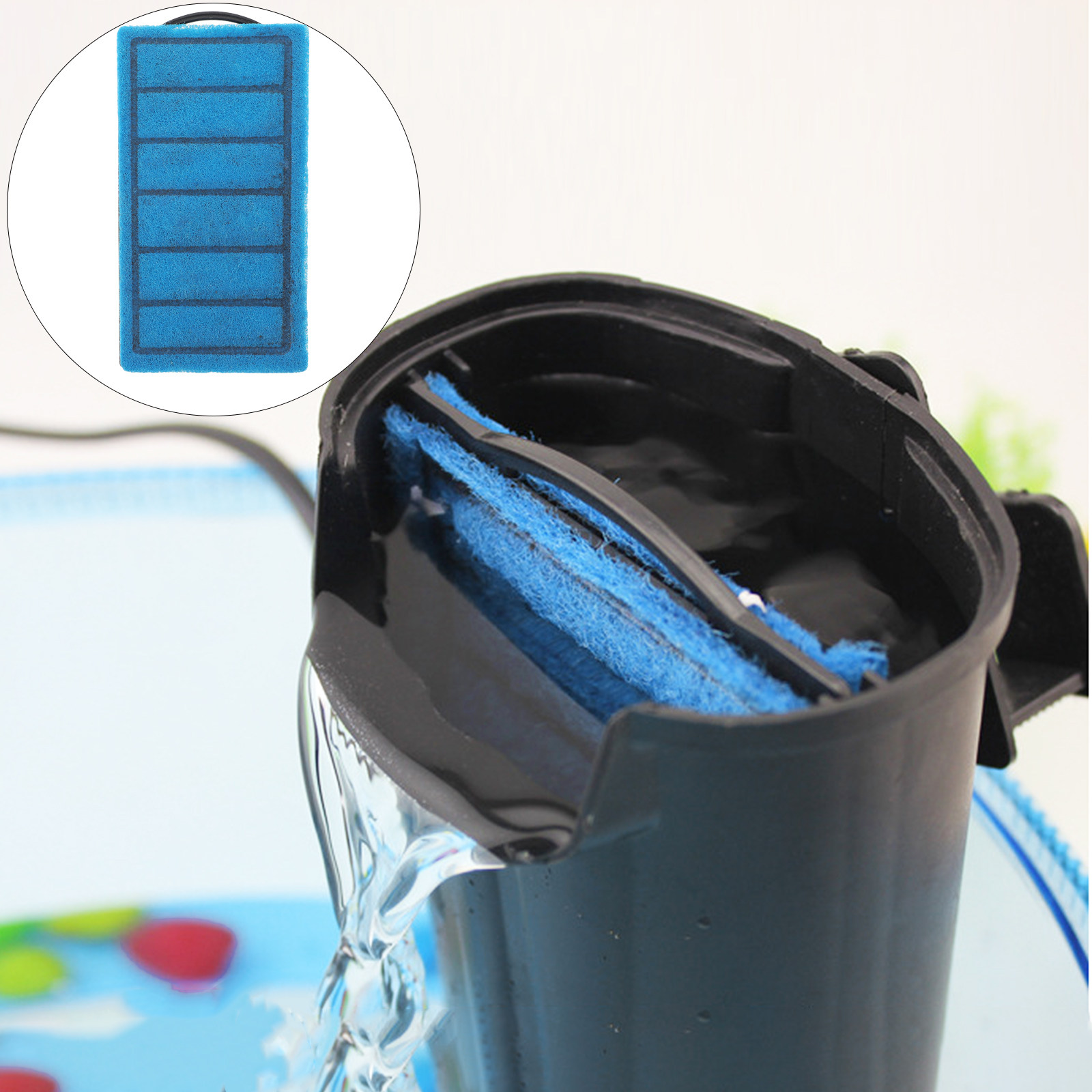 Lot de 3 tampons filtrants pou - Aquarium Planted Tank Filter avis et prix