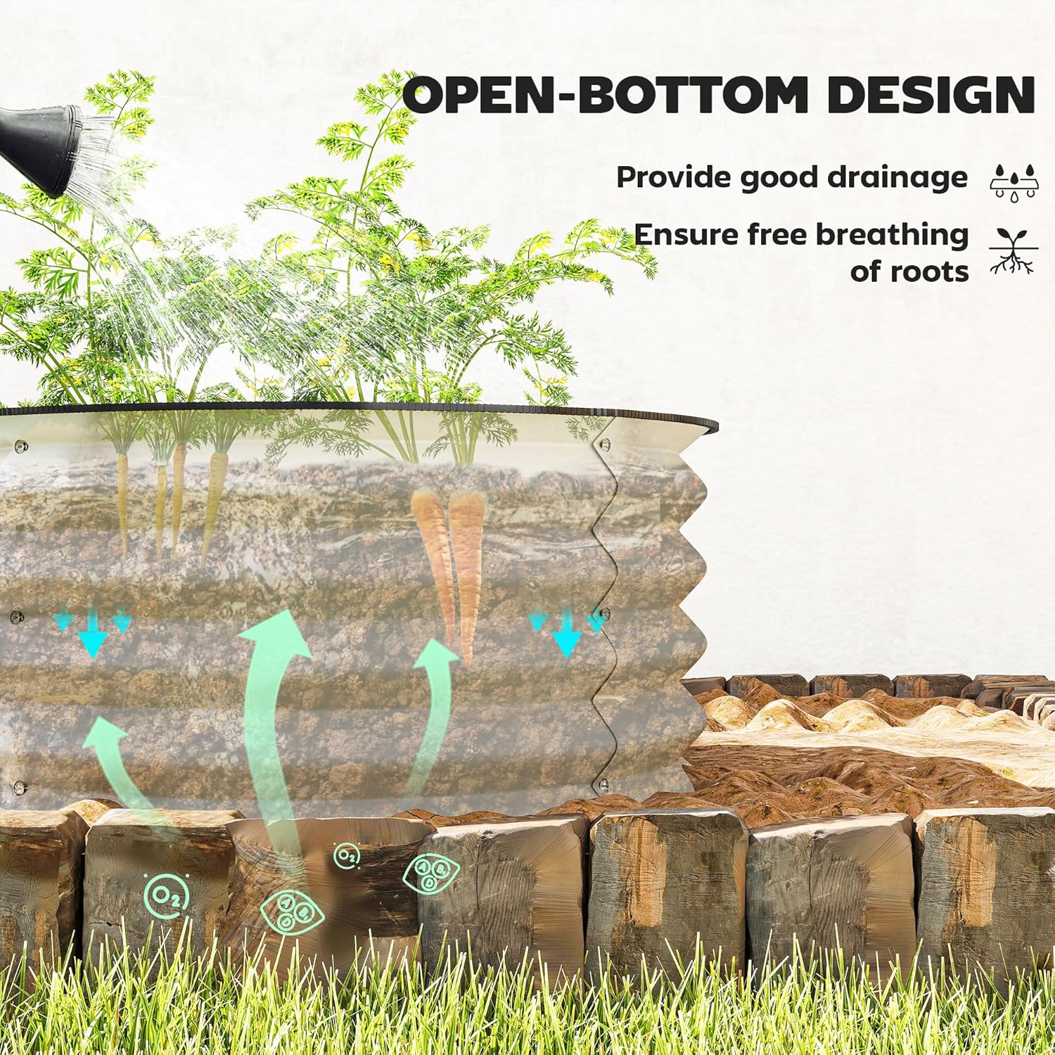 Lot de 2 bacs de jardin suréle - Planted Tank avis et prix