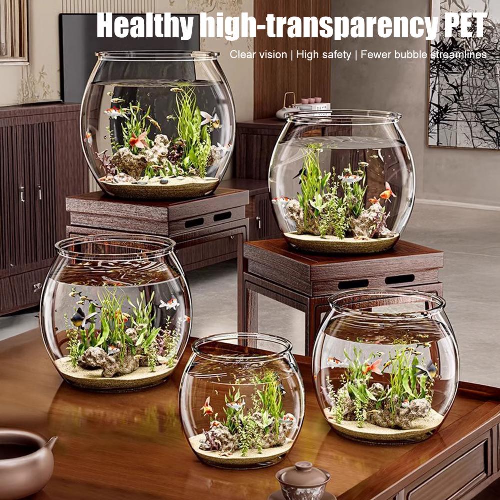 Bol à poisson rond en plastiqu - Plant Aquarium Pot avis et prix
