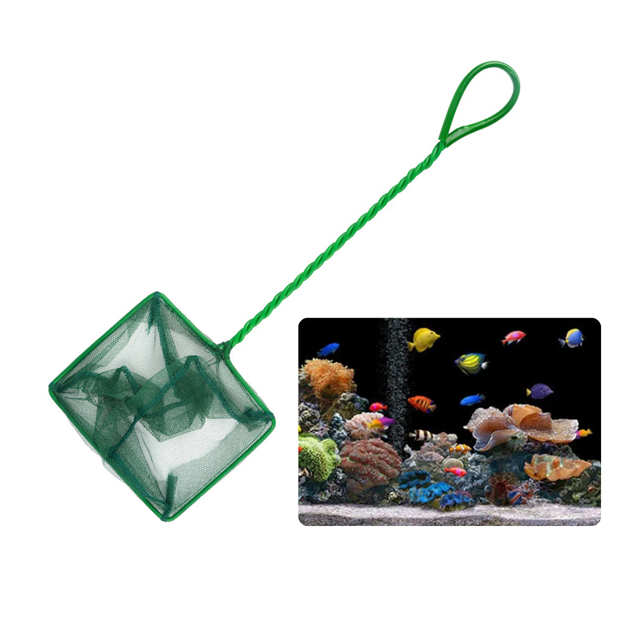 Filet à poisson vert Portable  - Planted Aquarium Cleaning avis et prix