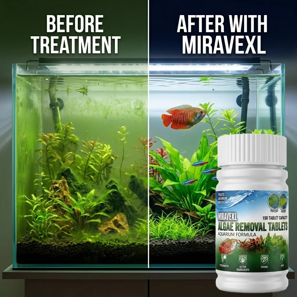 MIRAVEXL 150 comprimés, élimin - Planted Aquarium Cleaning avis et prix
