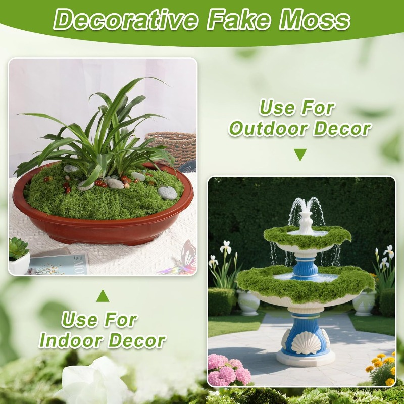 Plantes vertes artificielles,  - Aquarium Moss avis et prix