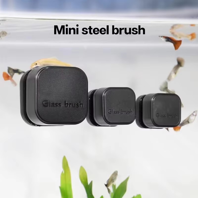 Mini brosse magnétique carrée, - Planted Aquarium Cleaning avis et prix